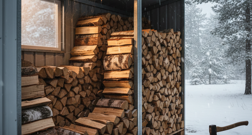 Заготовил — и спокоен: вот, что надо делать с дровами, чтобы они горели долго и жарко