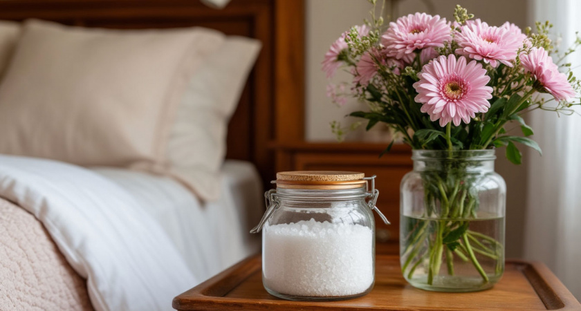 Ставлю ёмкость с солью в каждой комнате: эту хитрость показала горничная из санатория
