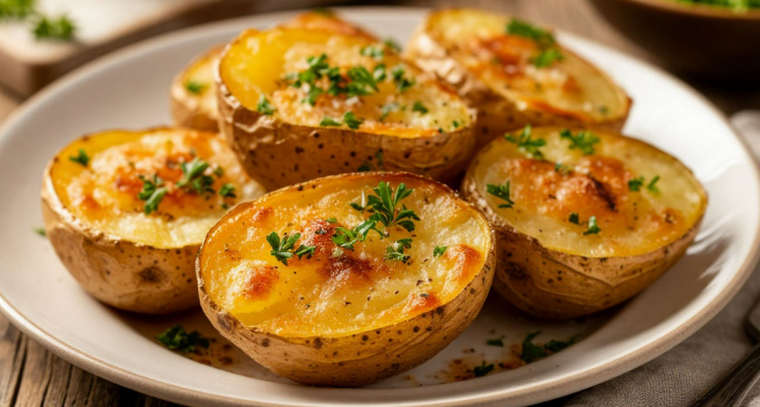 Обернула картофель мокрой салфеткой - и все гости прыгают от счастья: такой вкусноты еще никто не пробовал 