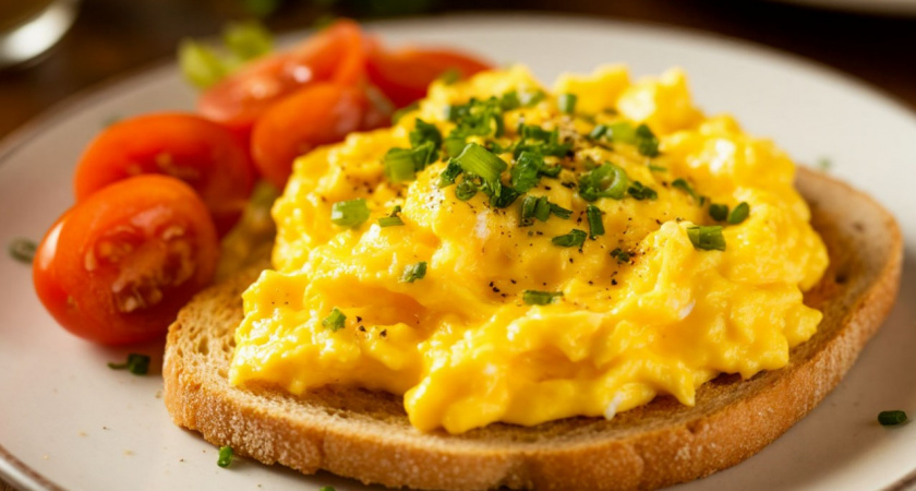 Такую яичницу еще никогда не пробовали - заменила один ингредиент и теперь семья завтракает, как во Франции