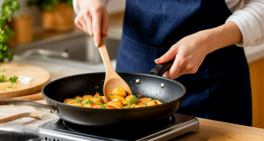 Самое лучшее для жарки масло - оно уже есть на кухне, даже покупать не надо