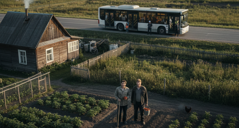 Переехали жить в деревню, лишь через год поняли, почему здесь больше не живут сельским хозяйством - причина всегда была на виду