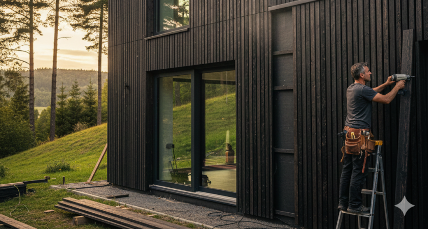 Лучше сайдинга и дешевле штукатурки:как сделать фасад на 80 лет своими руками