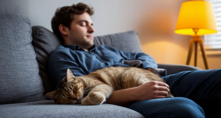 Кошки ставят свои лапки на руку хозяина не случайно. Что стоит за такой их привычкой