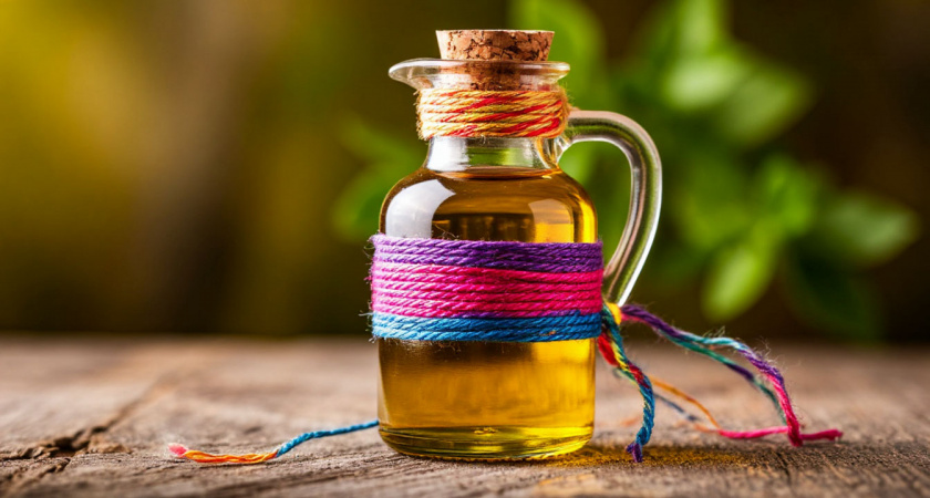 Почему я всегда привязываю нитку к бутылке масла: секрет, который в семье передаётся по наследству