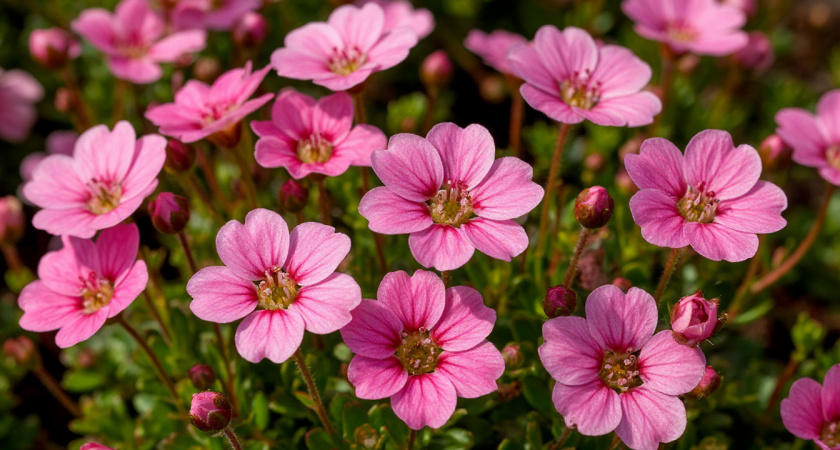 Неприхотливые, цветут весь сезон - украшаем сад растениями-подушками