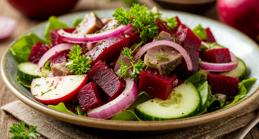 Не салат, а чудо: "северный" рецепт с селедкой, от которого слюнки текут - вкусный до безумия