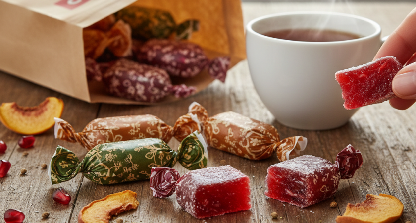 Обзор иранских конфет из "Светофора": просто клад с натуральным составом, а стоит копейки