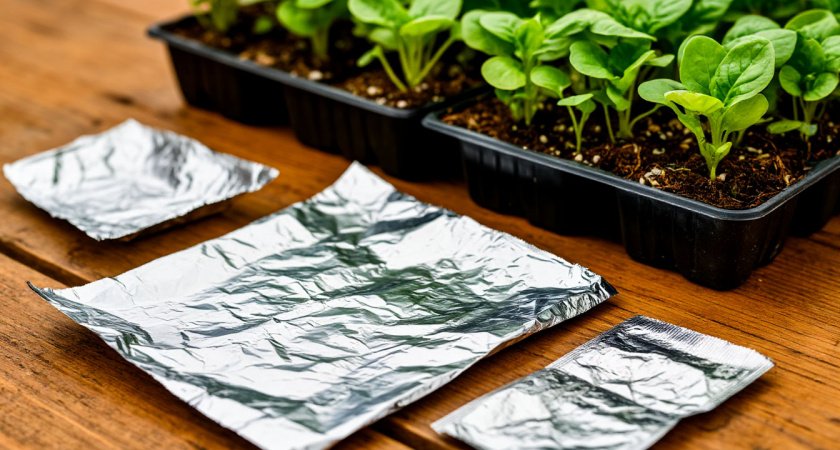 Секрет «жирной» рассады прост: пищевая фольга помогает при выращивании рассады