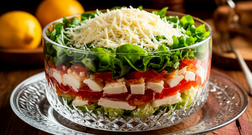 Неповторимый по вкусу Салат «Париж в снегу»: в составе лишь 4 ингредиента