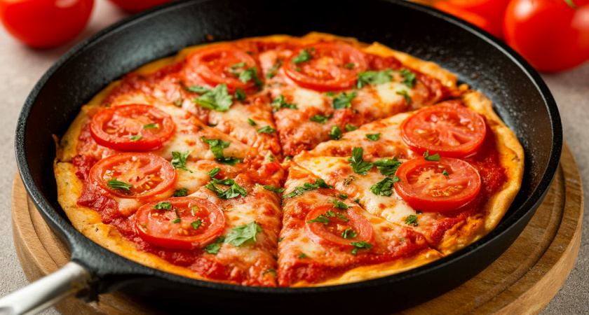 Ленивая пицца из лаваша за 10 минут от Ларисы Рубальской. Готовлю на сковороде - это гениально