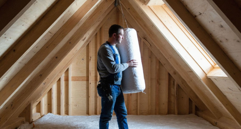 Утеплить крышу без разбора кровли - легко. Нашел самый простой и доступный способ: теперь зимой тепло, а летом - прохладно