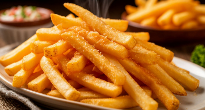 Хрустящая картошечка фри в микроволновке за 5 минут - детишки в восторге. Даже фритюр не нужен