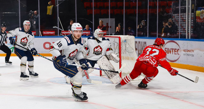 Кирово-чепецкая "Олимпия" в гостях у "Ростова" вырвала победу в серии буллитов