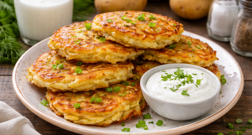 В холодильнике шаром покати? Беру 1 стакан кефира, картофель и через 15 минут вкуснота к ужину на столе