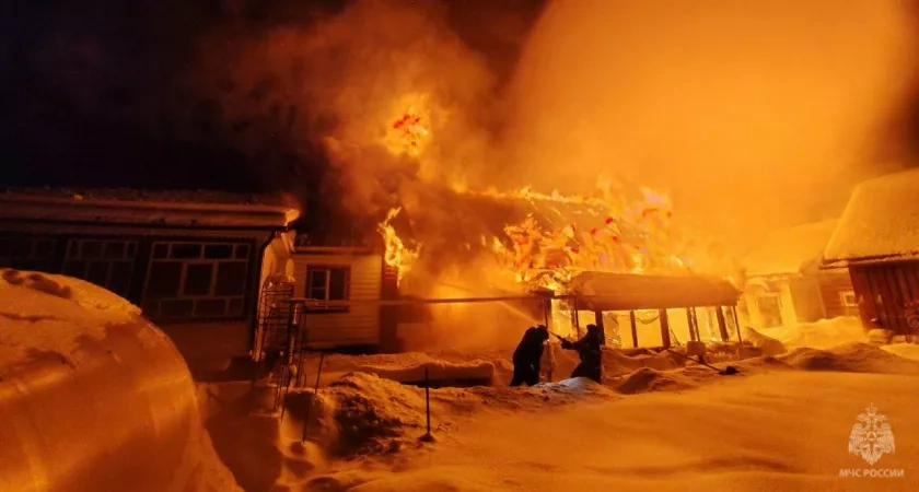 Один человек получил травмы при пожаре в жилом доме в Свечинском районе