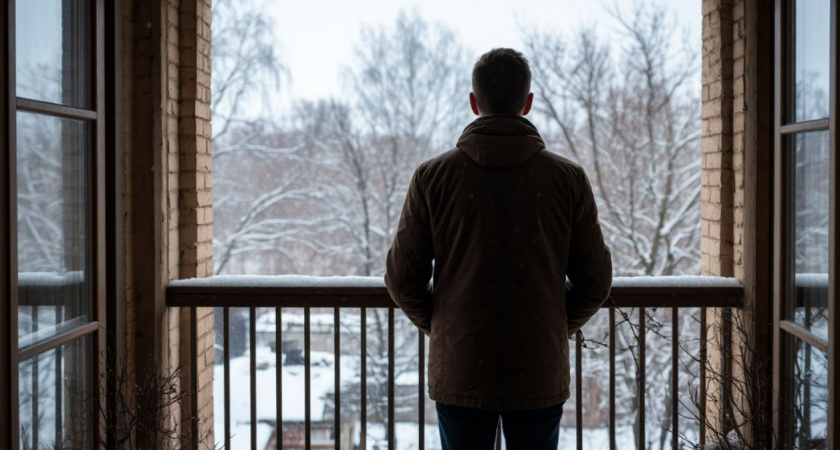 На балкон зимой выхожу босиком - утеплил пол без минваты и отопления. Вот что сделал