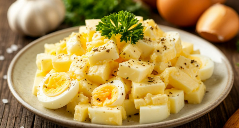 Не салат, а кулинарное чудо - готова есть его каждый день. 4 ингредиента, но домашних за уши не оттащишь 