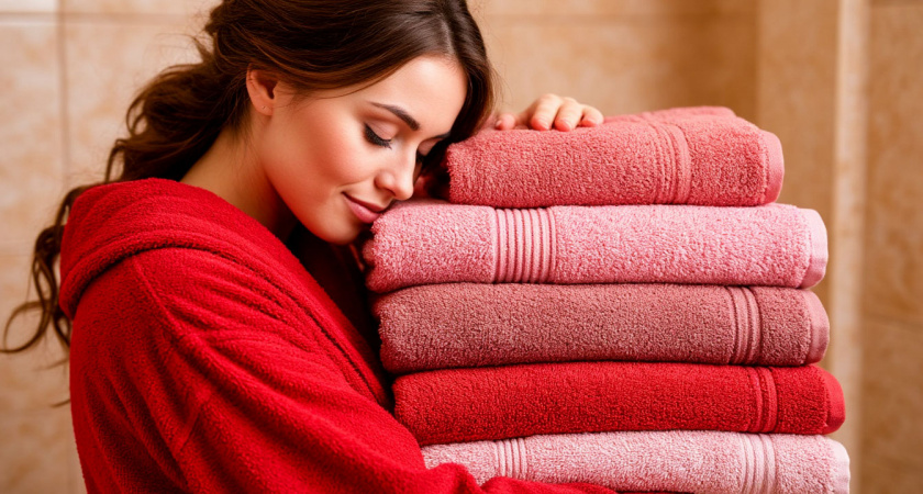 Почему я раньше не слышала об этой хитрости с махровыми полотенцами: одна ложка - они мягкие, словно бархат