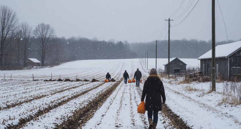 Розовые очки слетели - побывали в гостях у людей, зарабатывающих 200 тысяч в месяц на сельском хозяйстве