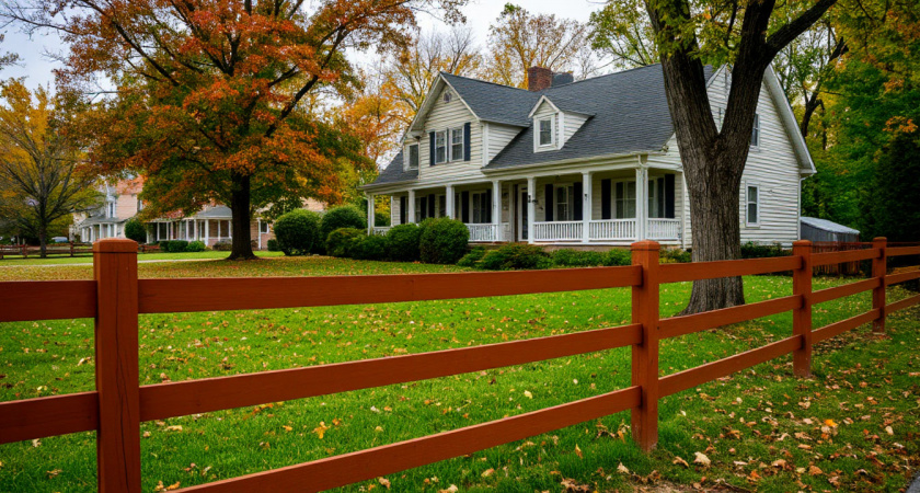 Как хитрые американцы научились делать забор без профлиста: так он ещё 3 раза дешевле