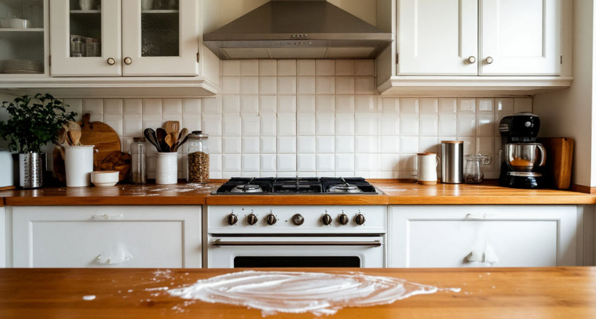 Липкий жирный налёт и грязь на кухне исчезнут на глазах: делюсь своей хитростью, после которой всё будет блестеть и пахнуть свежестью