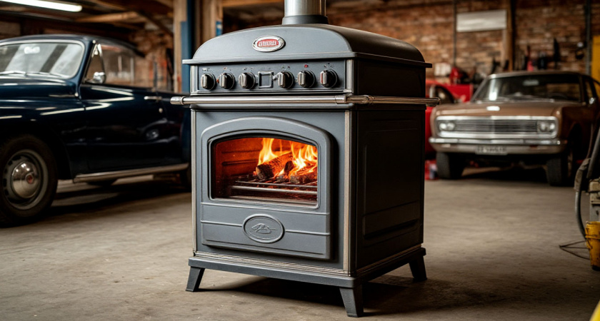 Народная печь, которая греет лучше электрики: ставлю в дом, на дачу и в гараж