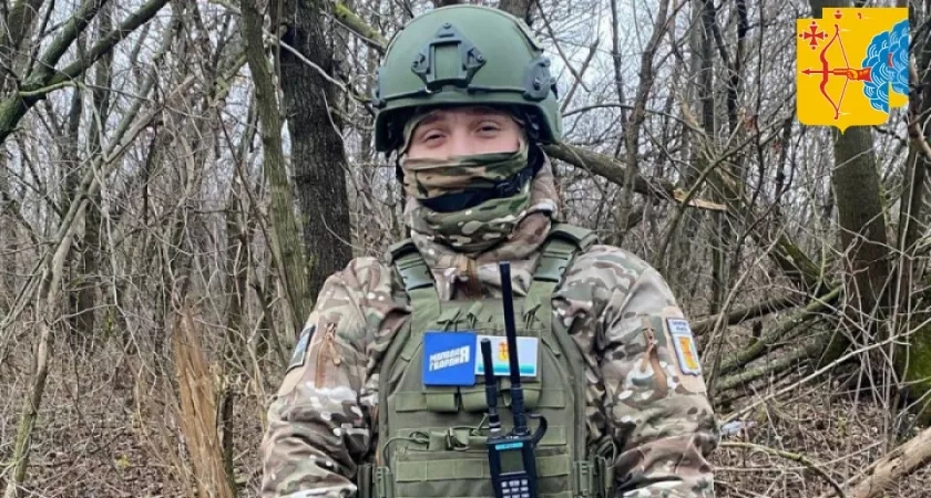 Руководитель кировской Молодой Гвардии удостоен медали "За храбрость"