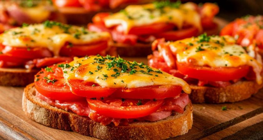 Прекрасные горячие бутерброды - быстрый и сытный завтрак: такие "слопают" и дети, и взрослые 