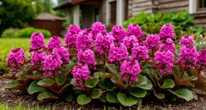 Эффектный многолетник, который создан для тени - "работает" круглый год