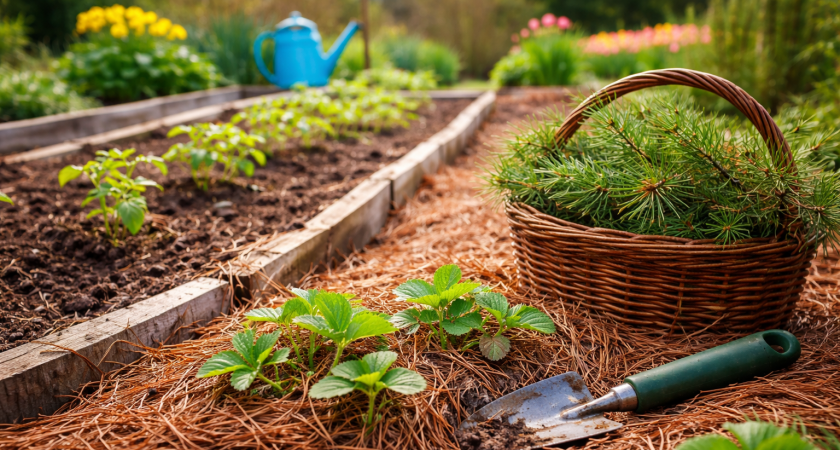 Хвоя вместо удобрений: почему соседи завидуют моему огороду, когда я раскидываю по грядкам елочные отходы