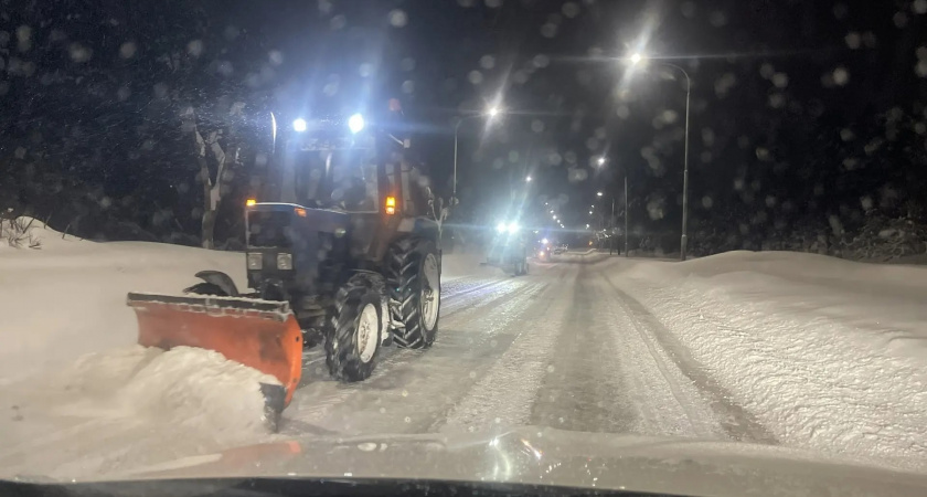 Власти Кирово-Чепецка просят убрать машины с двух улиц из-за снегоуборки