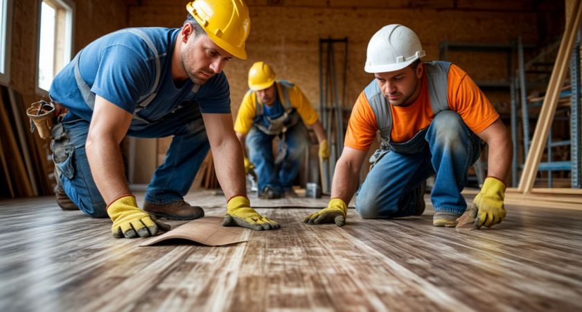 Нужна ли подложка под линолеум на бетонный пол - строитель поставил точку. Запомните раз и на всю жизнь