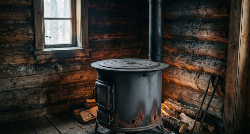Народная печь, которая греет лучше электрики: ставлю в дом, на дачу и в гараж