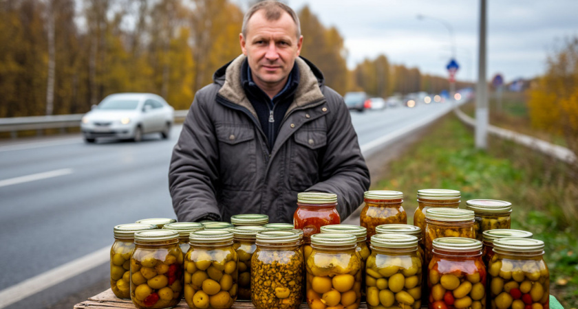 5 лет торговал на обочине за копейки, пока не подъехал большой чёрный джип: дали один совет