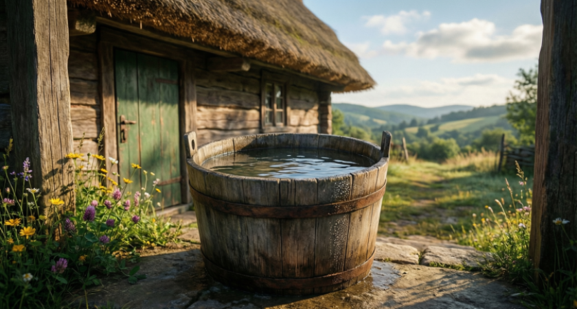 Почему в деревнях ставят ведро с водой у порога: когда узнал, сам начал делать так на даче