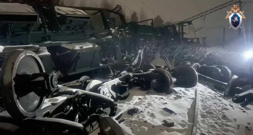 СК России начал проверку из-за схода состава под Кировом