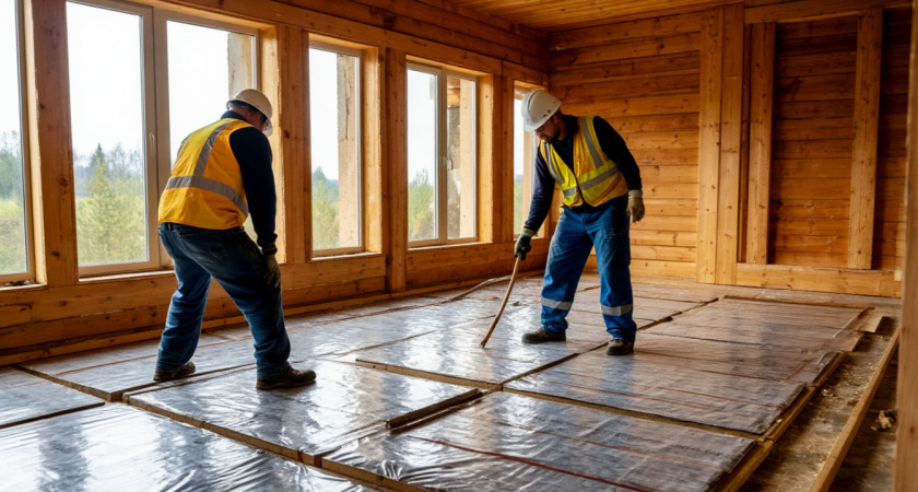 Как утеплить пол в частном доме своими руками – обзор способов и технологии: что выбрать для себя