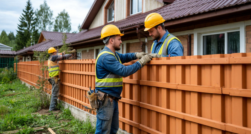 Как правильно строить забор: лицевой стороной к себе или к соседу - что говорит закон