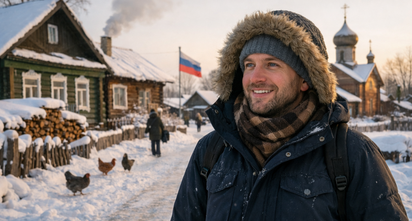 Американец назвал 8 вещей, которые поразили его до глубины души в российской деревне: вы удивитесь