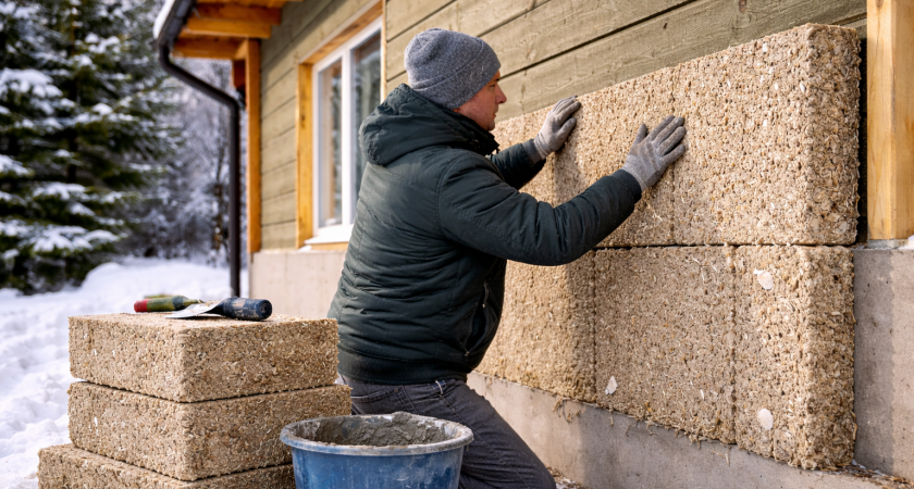Бюджетный утеплитель своими руками, лучше пенопласта: как пережить зиму с морозами до −25 °C без лишних трат
