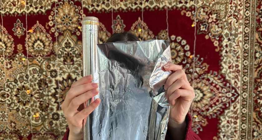 Рулон фольги за 50 рублей делает рассаду в 2 раза толще - проверил на своих томатах в прошлом сезоне