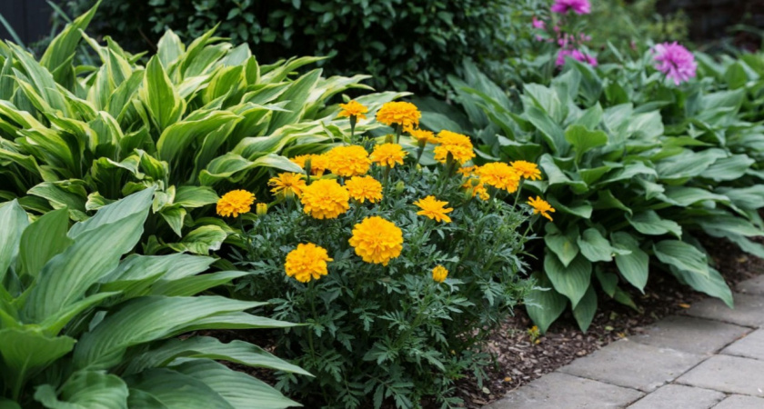 5 эффектных и незаменимых цветов-помощников для сада: и защитят, и украсят 