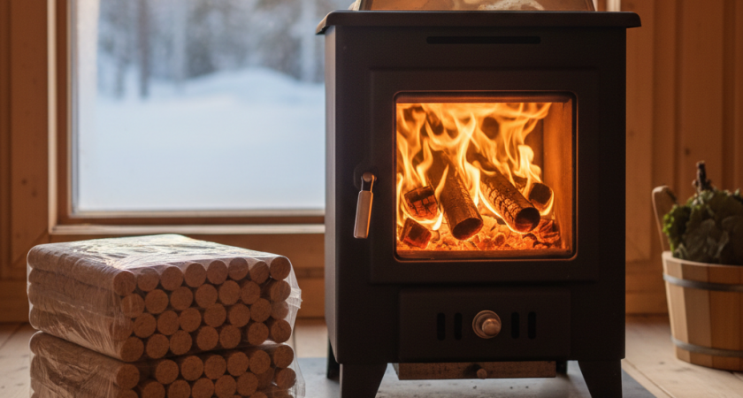 Отказался от дров и не пожалел: теперь баня топится проще, чище и дешевле