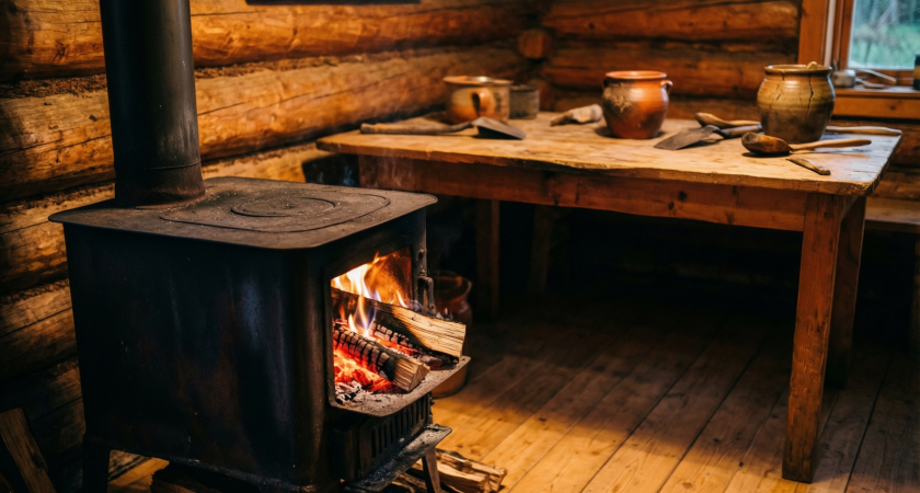 Народная печь, которая греет лучше электрики: ставлю в дом, на дачу и в гараж 