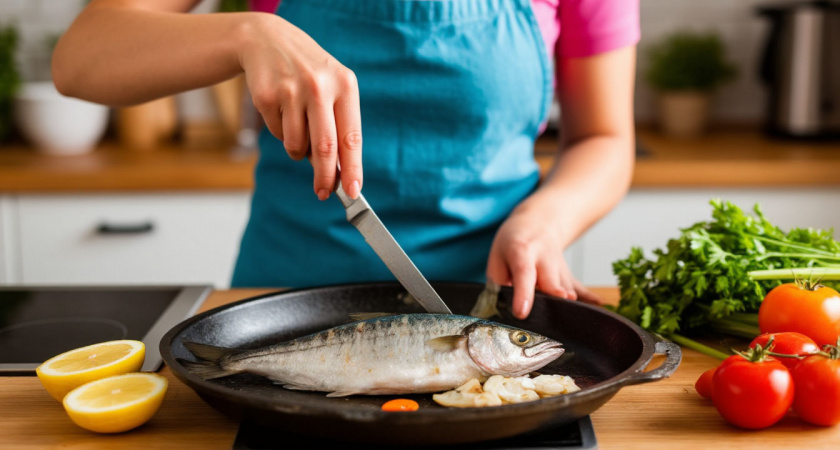 Скумбрию больше не солю, готовлю только так: получается ароматная и нежная как масло