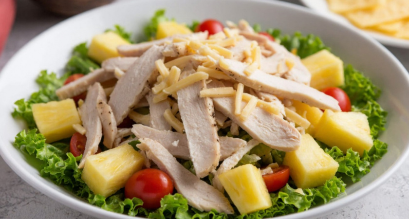 Великолепный салат "Триумф" - всего 3 ингредиента: подруги подумали, что заказала из дорогущего ресторана