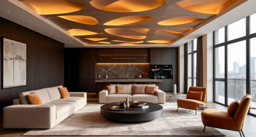 Прощайте, натяжные потолки: 3 стильные альтернативы, которые сделают дом современным и модным