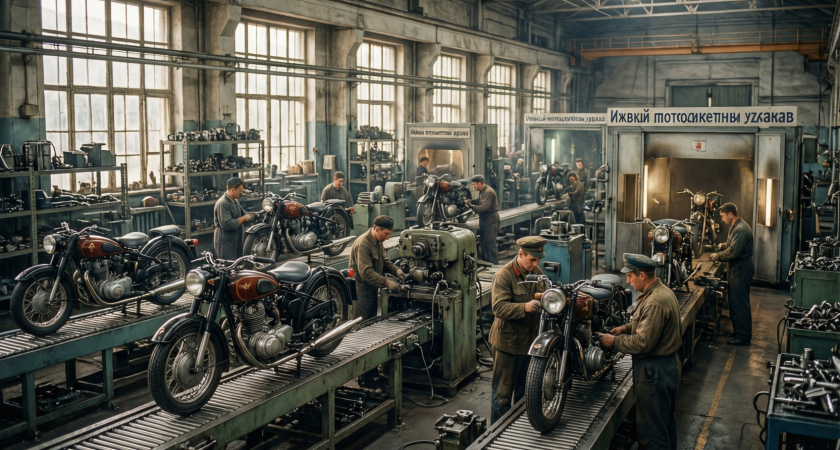 Что стало с Ижевским мотозаводом, на котором производили легендарные мотоциклы ИЖ