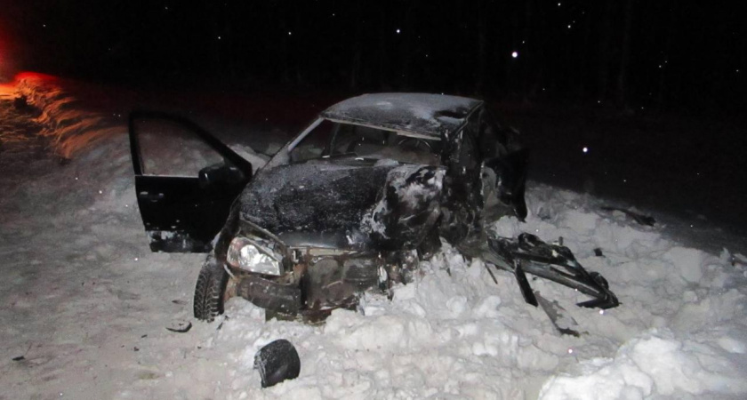 Кировская полиция назвала предварительную причину страшного ДТП с двумя жертвами